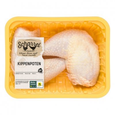 Huismerk Scharrel kippenpoot naturel